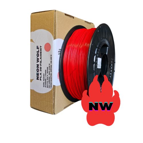 Neon Wolf Rubint PLA 1,75mm 1KG