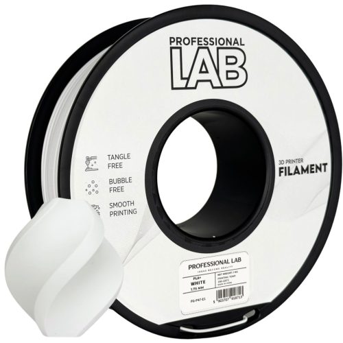 Fehér - Professional Lab PLA+ 1,75mm 1KG