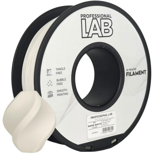 Meleg fehér - Professional Lab PLA 1,75mm 1KG