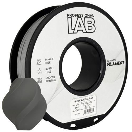 Szürke - Professional Lab PLA 1,75mm 1KG