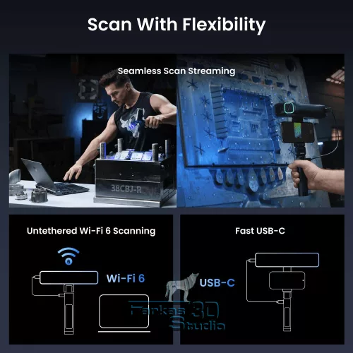Revopoint MetroY Pro kézi 3D szkenner