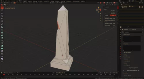 Blender 3D modellezés alapok - tanfolyam