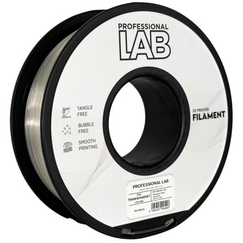 Átlátszó - Professional Lab PLA 1,75mm 1KG