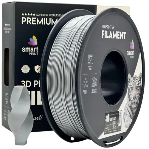 Ezüst - Smart Print PETG 1,75mm 1KG