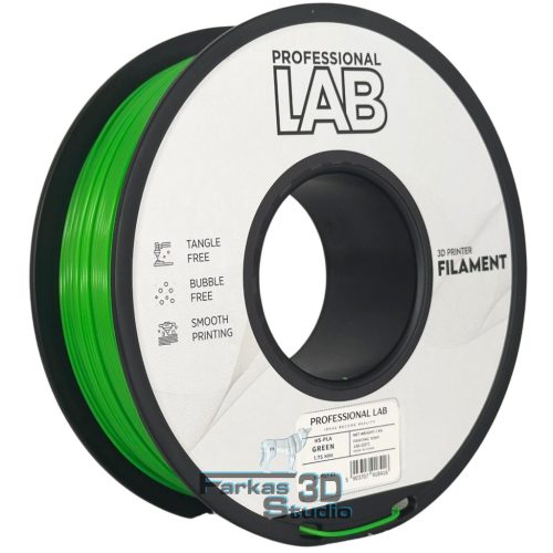 Zöld - Professional Lab HS-PLA 1,75mm 1KG