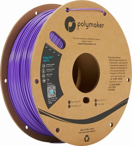 Lila - PolyMaker PolyLite PETG 1,75mm 1KG