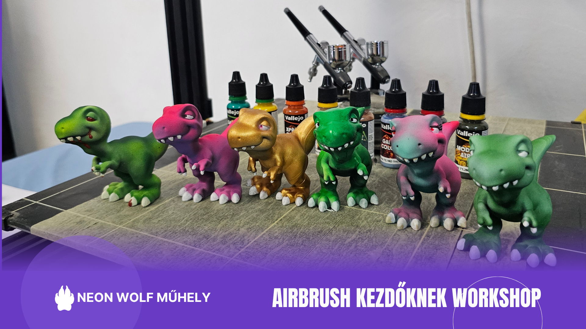 Airbrush workshop akár kezdőknek is