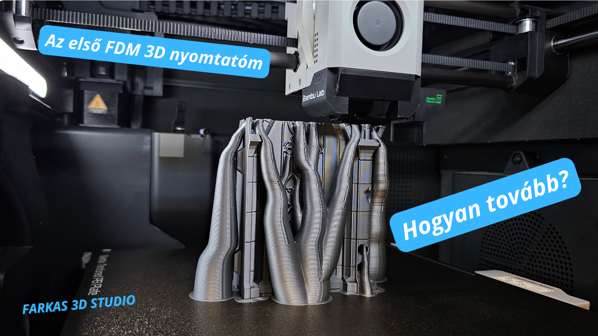 Az első FDM 3D nyomtatóm