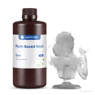 Átlátszó Anycubic Plant-based UV 405nm Resin, fotopolimer műgyanta 1KG