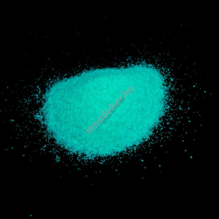 Innodekor foszforeszkáló pigment 15G - Vízkék, színezetlen