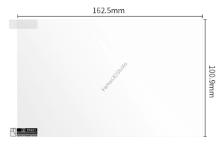 7,6 inch Anycubic kijelző védő fólia 1db